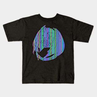 neon dragon Kids T-Shirt